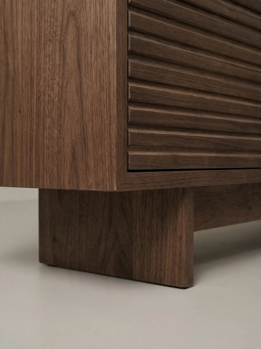 Mueble TV de chapa de fresno Anzo 200 cm – vista 5