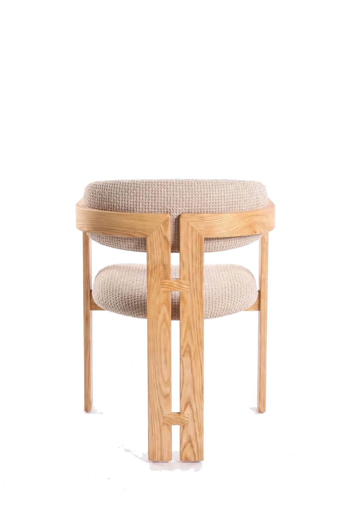 Silla de comedor con reposabrazos Jara Natural – vista 7