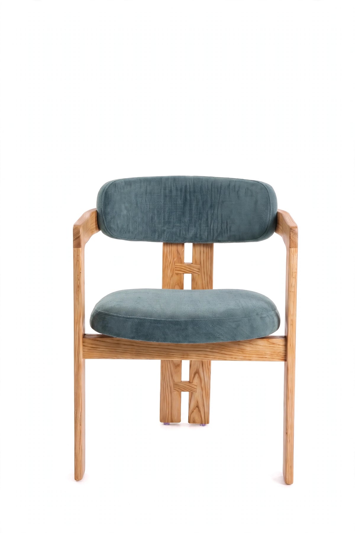 Silla de comedor con reposabrazos Jara Natural – vista 14
