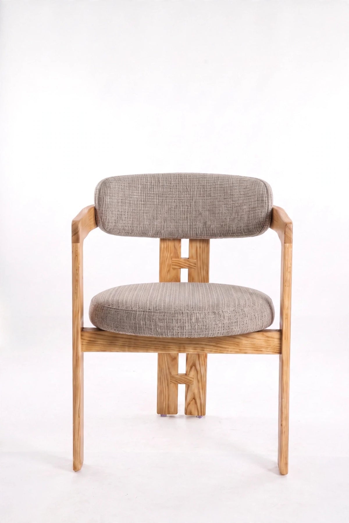 Silla de comedor con reposabrazos Jara Natural – vista 20