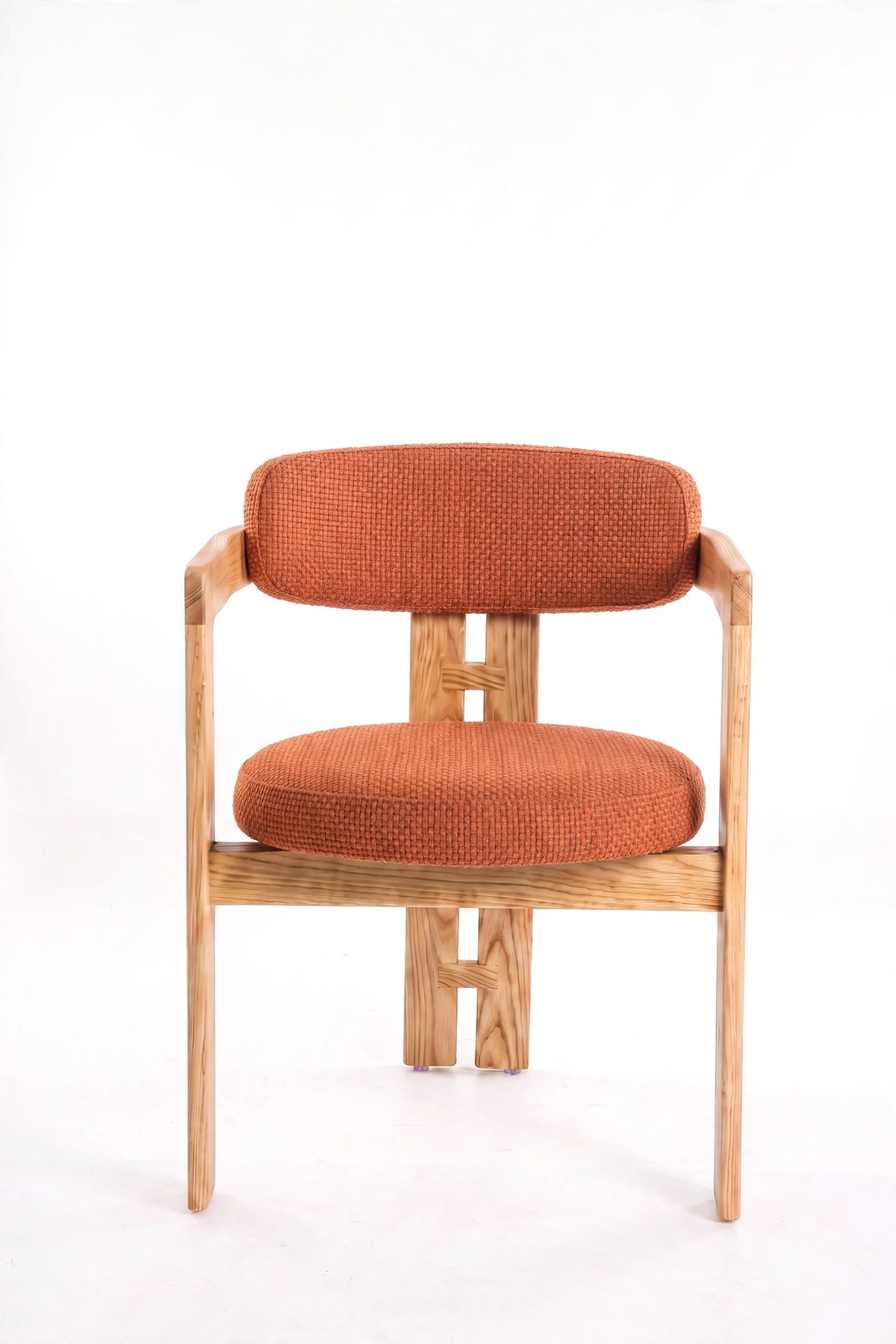 Silla de comedor con reposabrazos Jara Natural – vista 11
