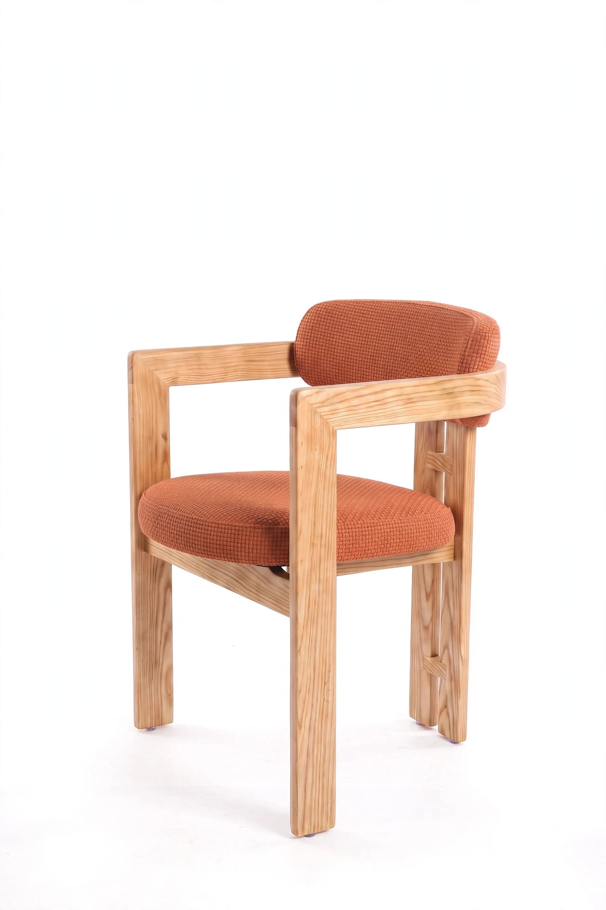 Silla de comedor con reposabrazos Jara Natural – vista 12