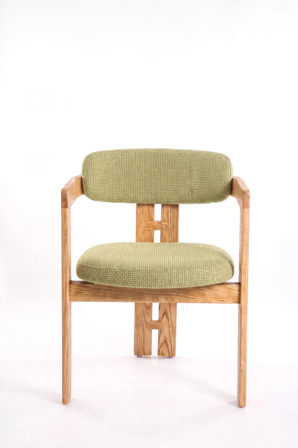 Silla de comedor con reposabrazos Jara Natural – vista 17