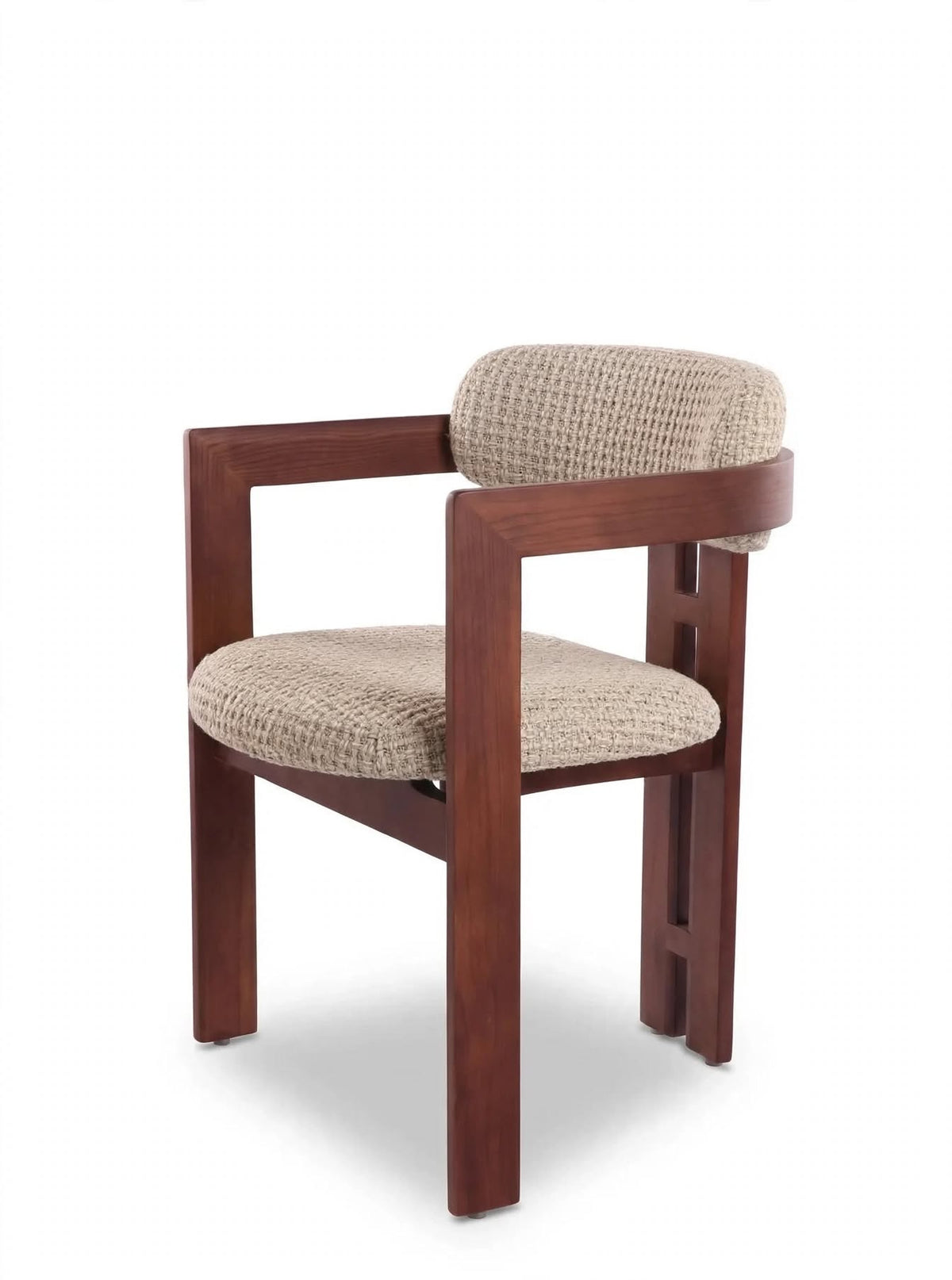 Silla de comedor con reposabrazos Jara Nogal – vista 6