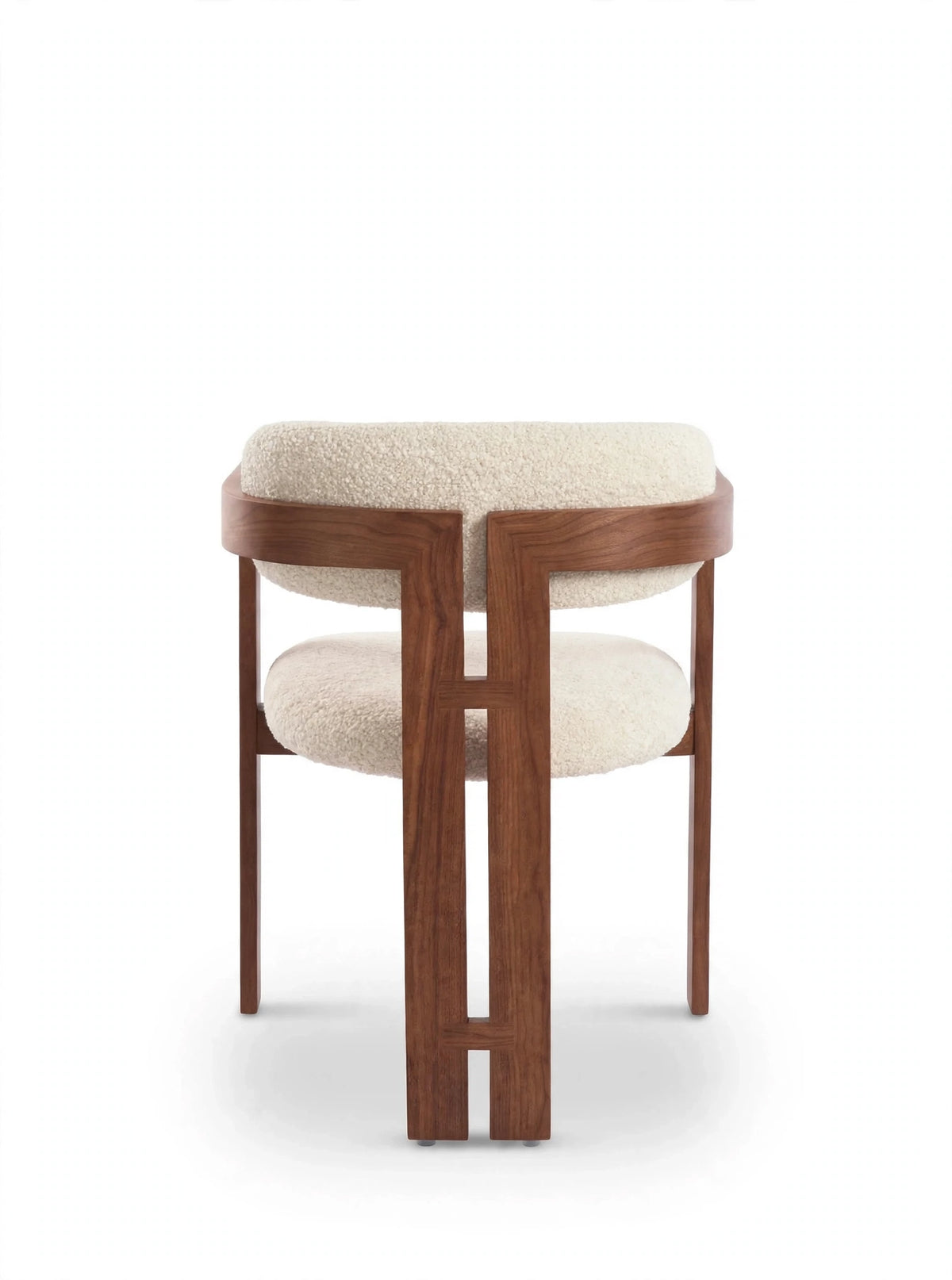 Silla de comedor con reposabrazos Jara Nogal – vista 4