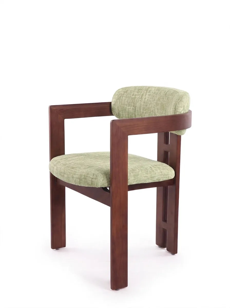 Silla de comedor con reposabrazos Jara Nogal – vista 18