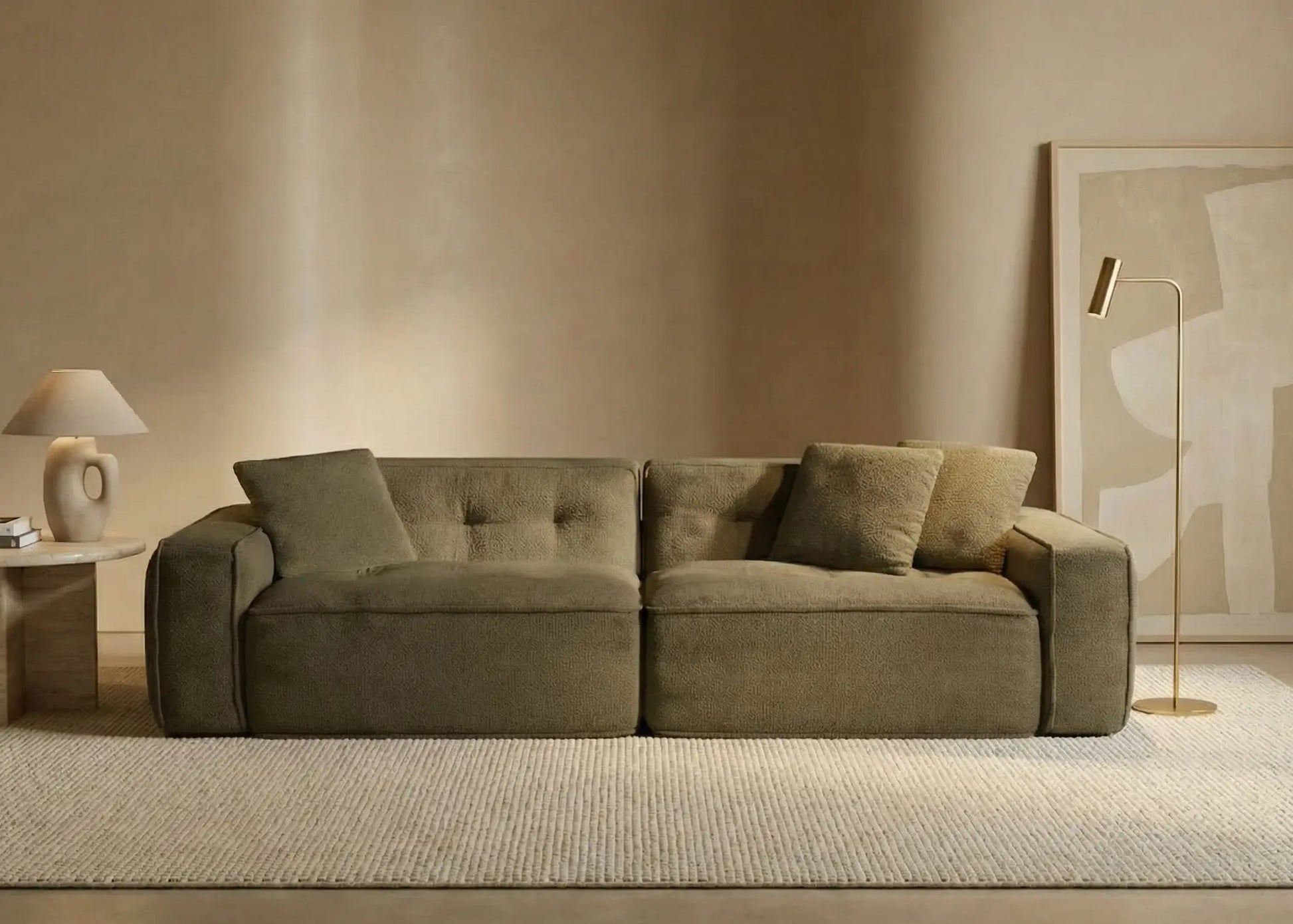 Sofá de Compresión Bandama Verde