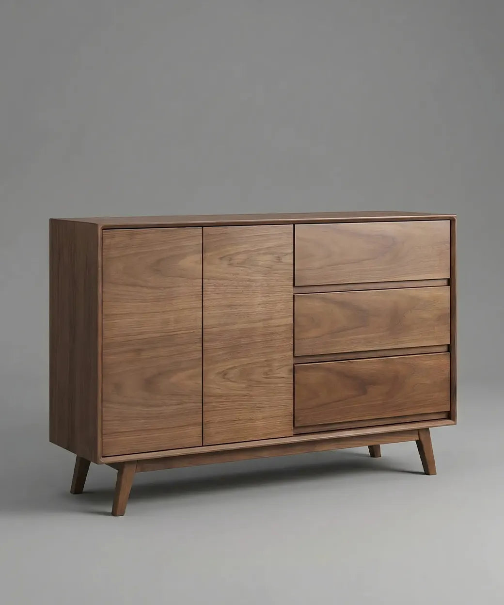 Verodal (120 cm) con acabado en madera natural y diseño minimalista que aporta calidez y estilo contemporáneo elegante